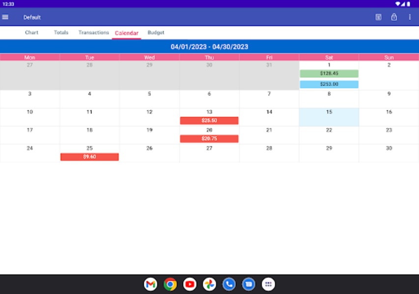 MoBill Budget - Preview 5
