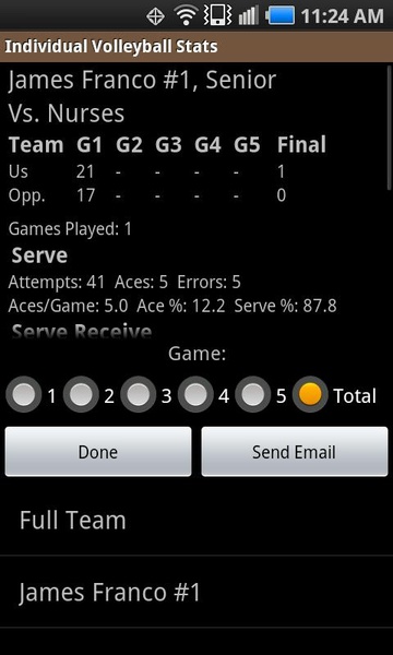Individual Volleyball Stats - Preview 1