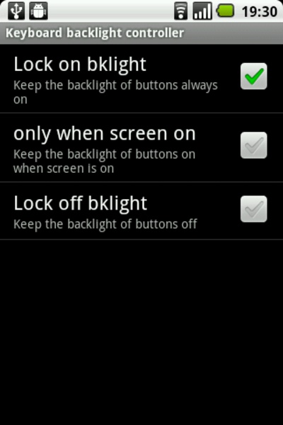 Keyboard backlight controller - Preview 1