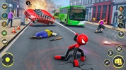 Stickman Rope Hero Spider Game screenshot 6