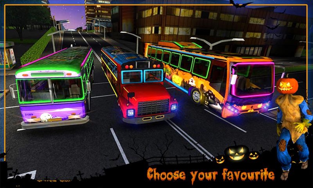 Halloween Party Bus Driver 3D - Preview 13