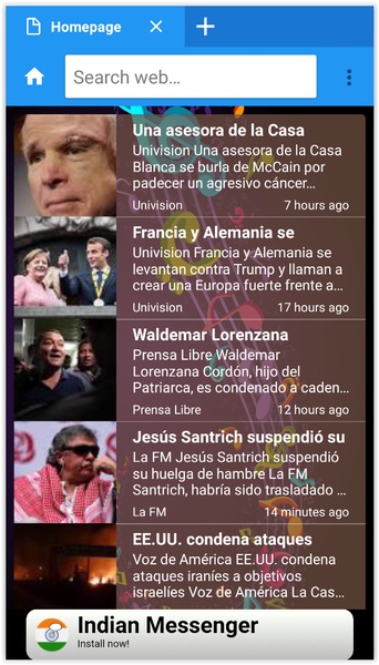 Goo Internet Browser - Preview 1
