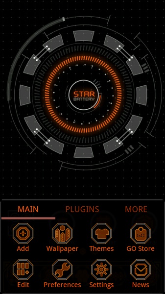 The Star GOLauncher EX Theme - Preview 4