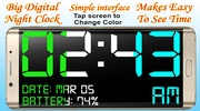 Digital Clock Simple and Big screenshot 1