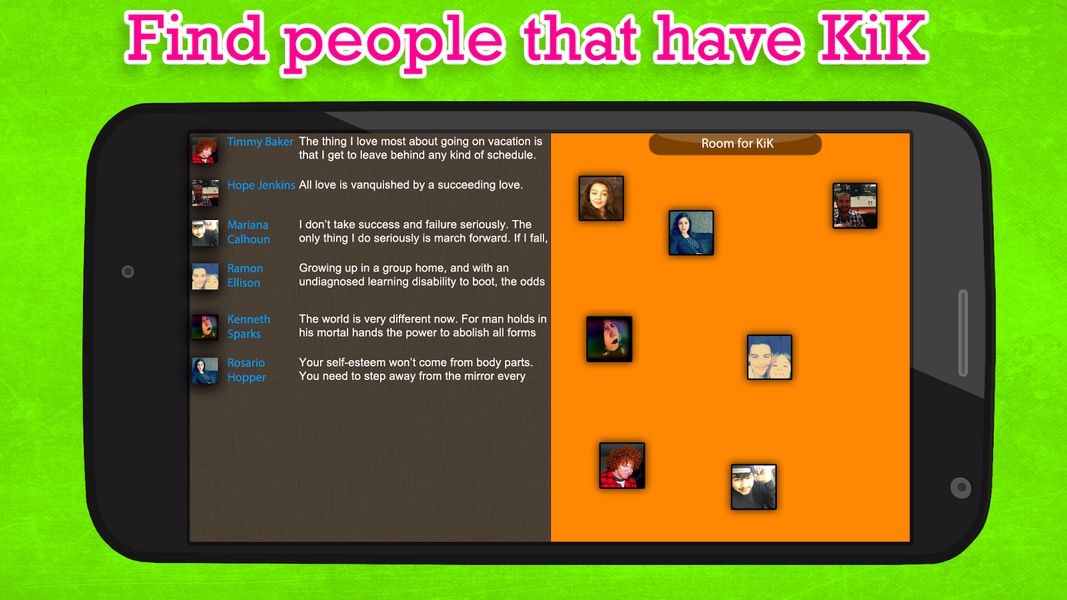 Chat Friend for KiK - Preview 3