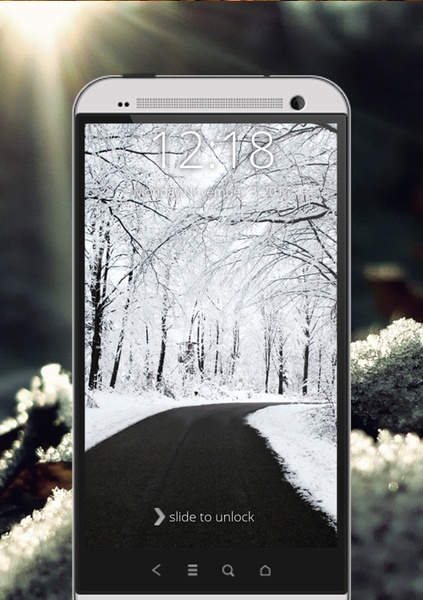 Snowfall Screen Lock - Preview 3