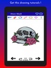 How to Draw Skull Tattoo Easy screenshot 4