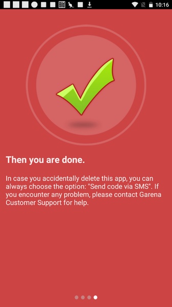 Garena Authenticator - Preview 3