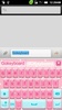 Pink Memories Keyboard Theme screenshot 3