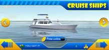 Jet Boat Sim Cruise Ship Drive screenshot 2