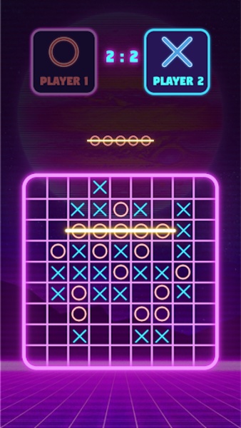 Tic Tac Toe glow - Free Puzzle Game for Android - Download the APK from  Uptodown