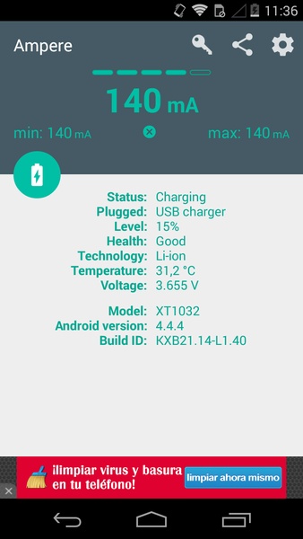 Ampere for Android - Download the APK from Uptodown
