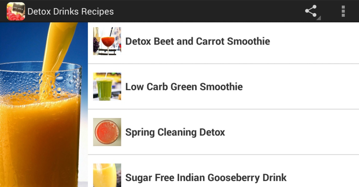 Detox Drinks Recipes - Preview 1