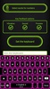 Green Neon Keyboard Themes screenshot 3