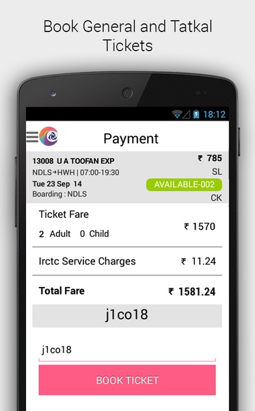 IRCTC Connect - Preview 1