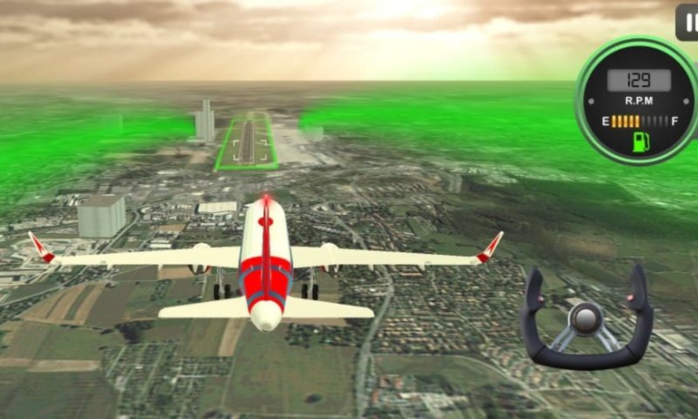 Super 3D Airplane Flight Simulator-Pro Pilot - Preview 1
