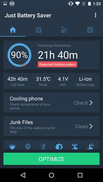 Just Battery Saver - Preview 2