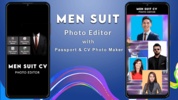 Men Suit CV Photo Editor screenshot 8