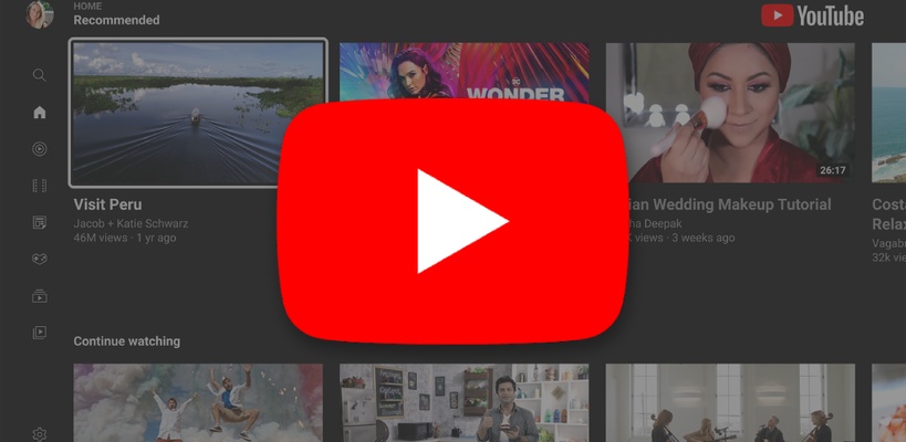 下载 YouTube for Android TV