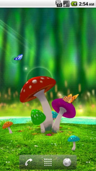 3D Mushroom Garden - Preview 3