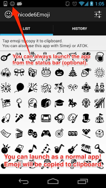 Unicode6Emoji - Preview 2