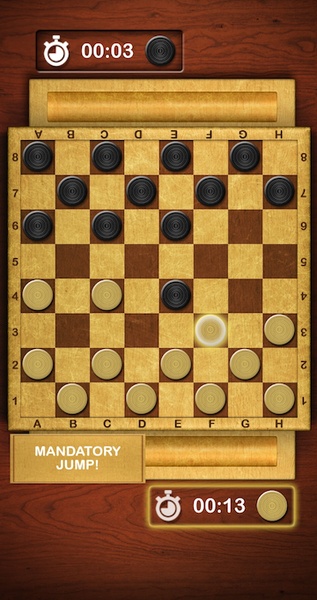 Checkers Board Damas Game for Adults - Preview 4