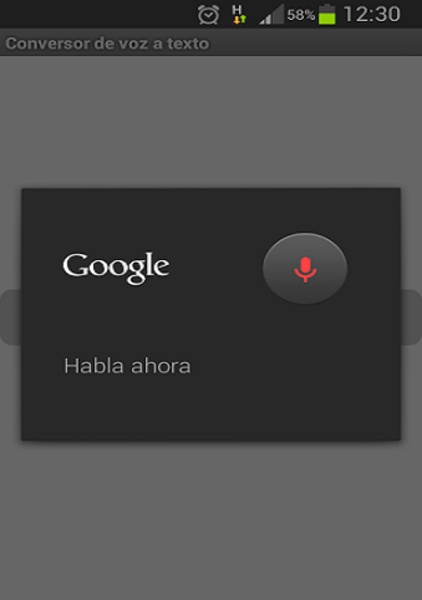 Voz a Texto - Preview 1