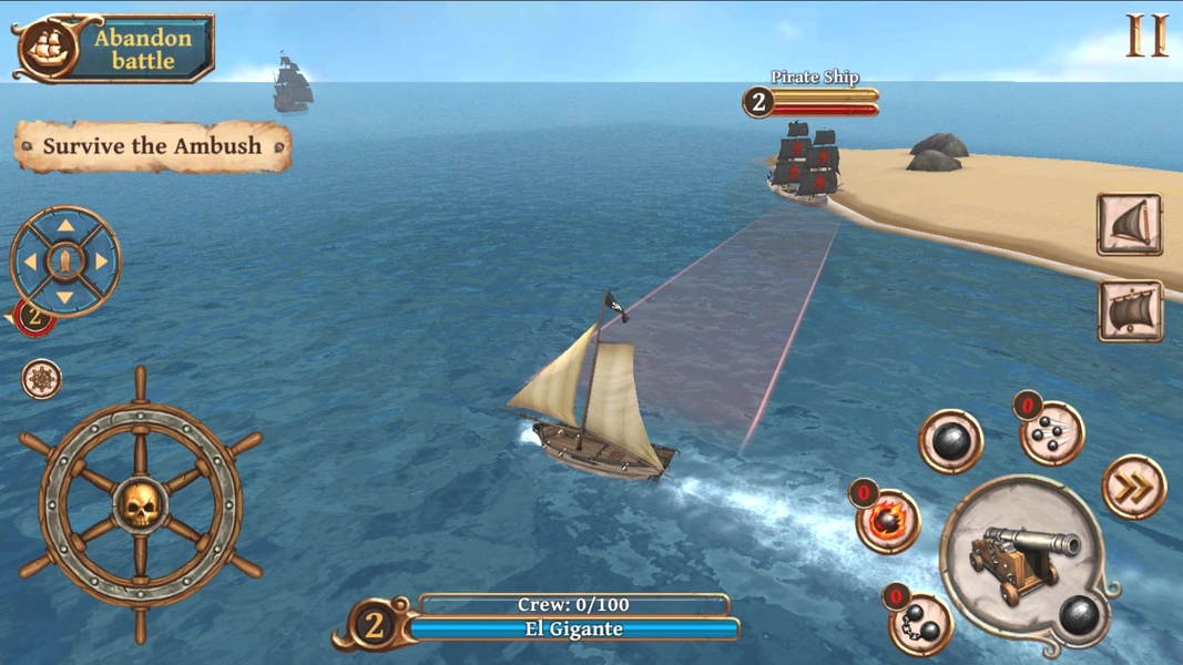 Ships of Battle - Age of Pirates - Warship Battle - Preview 4
