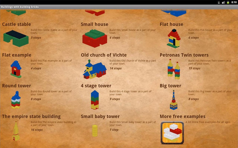 Buildings with building bricks - Preview 6