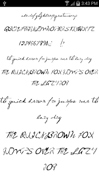 Script Fonts 50 - Preview 5