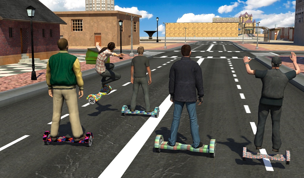 HoverBoard Rider Extreme Race - Preview 1
