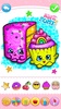 Cupcakes Coloring Book Glitter screenshot 10