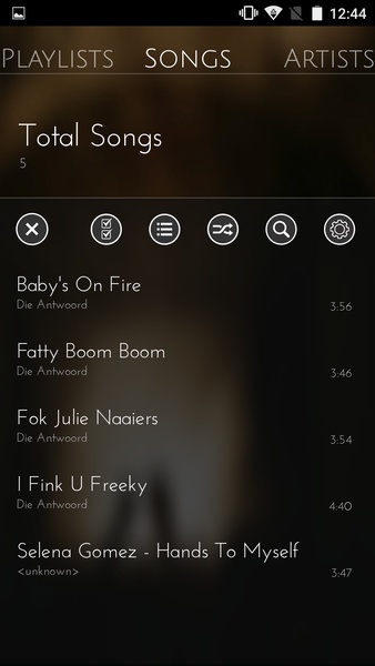 Ankit Music Player - Preview 2