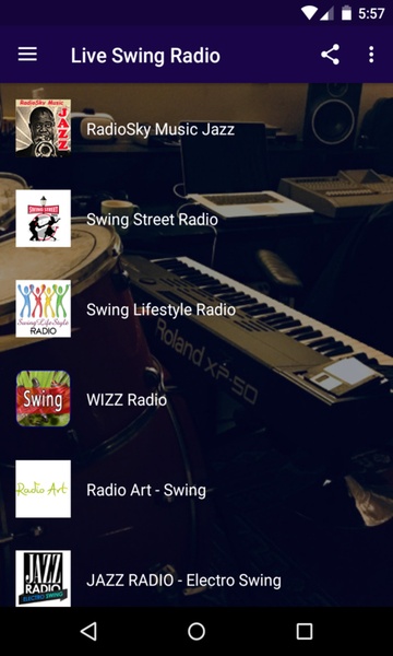 Live Swing Radio - Preview 4