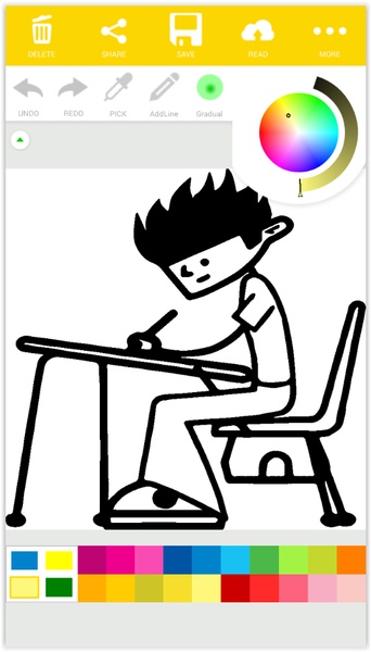 Coloring 100 Days School - Preview 3