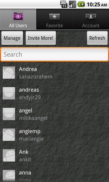 Chat it Out on Android - Preview 4