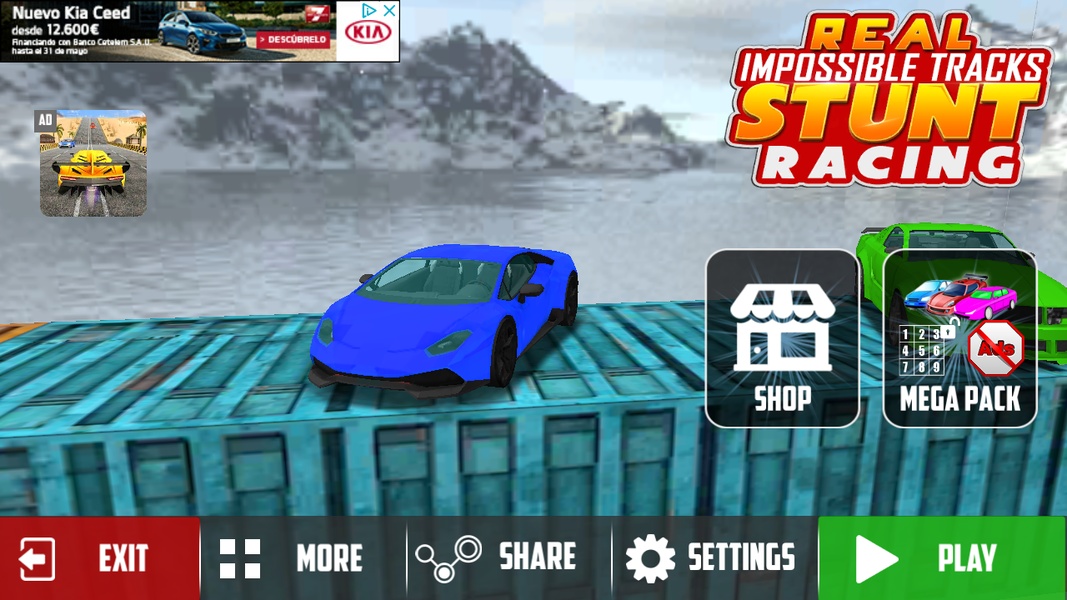 Juegos de Carros - Impossible Track Car Racing - Juegos de