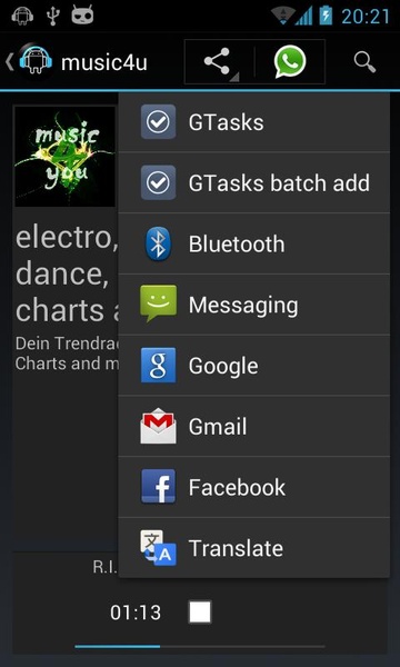 laut.fm Android - Preview 1