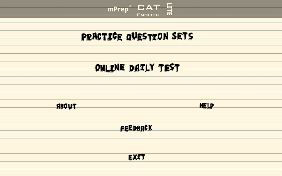 mPrep CAT English - Preview 2