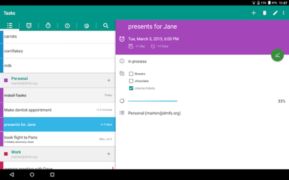 OpenTasks - Preview 4