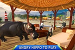 Wild Hippo Beach Simulator screenshot 9