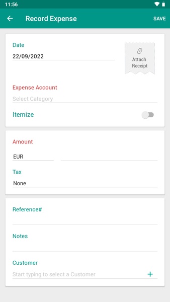 Zoho Invoice - Preview 7