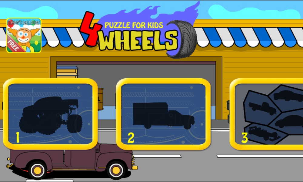 Kids Puzzle - 4 Wheels - Preview 9