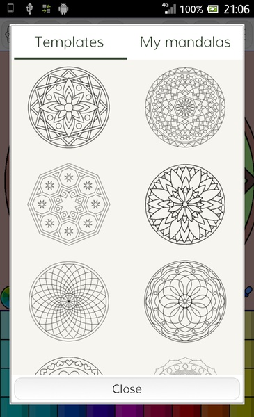 Mandalas coloring pages - Preview 11
