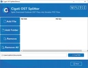 Cigati OST Splitter Tool screenshot 1