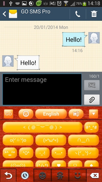 GO Keyboard Emoji - Preview 8