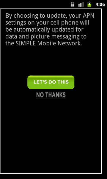 SIMPLE Mobile Data Settings - Preview 7