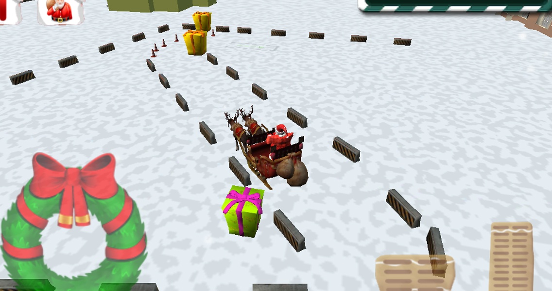 Santa Sleigh Parking - Preview 6