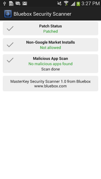 Bluebox Security Scanner - Preview 2
