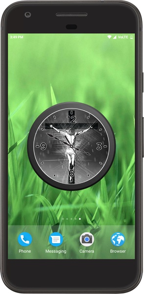 Cross Clock Live Wallpaper - Preview 1